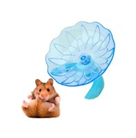 Rueda disco giratorio para hamsters color azul
