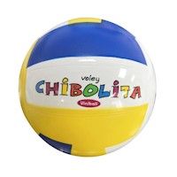 PELOTA SEMIDEPORTIVA PARA VÓLEY CHIBOLITA TRICOLOR