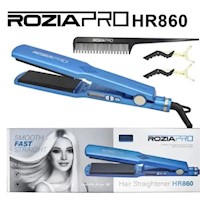 Plancha Alisador De Cabello Rozia Pro Con Ceramica Hr-860