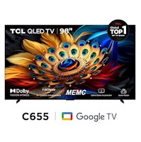 Televisor TCL 98 Google Tv QLED 4K Ultra HD Smart Tv 98c655