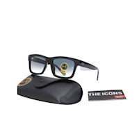 LENTES DE SOL RAYBAN WARREN RB4396/ COLOR: NEGRO TRANSPARENTE