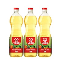 Aceite VEGA de Soya Botella 900ml - Pack 3