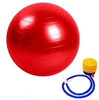 Pelota Pilates De Entrenamiento 65cm Rojo