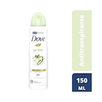 Desodorante Spray Dove Pepino y Té Verde