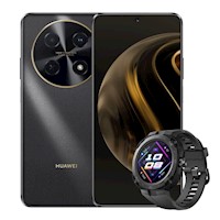 Celular HUAWEI Nova 12i 8+256 GB - Negro + Smartwatch GT Cyber