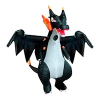 Disfraz inflable Dragon Charizard Pokemon Halloween Fiestas Carnaval