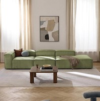 Seccional Izquierdo Divan Modular Grande Monarch Pana