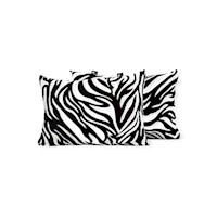 ALMOHADA DUO CLASSIC ZEBRA SET X 2 - ESTANDAR