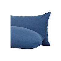 FUNDAS DE ALMOHADA D KING´S SET X 2 UND 2 PLZ - DENIM