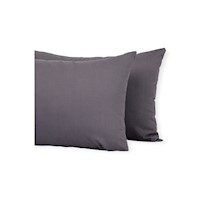 FUNDAS DE ALMOHADA D KING´S SET X 2 UND QUEEN - GRIS