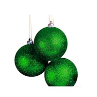 SET DE 12 BOLAS DE ARBOL DE NAVIDAD