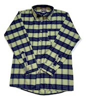 Camisa  Leñador Kids Verde Agua