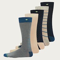 PACK 5 CALCETINES BAMBU AZUL ACERO PB502M04 PALMERS