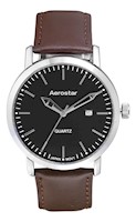 Reloj Aerostar Style Legacy AE20003LBR Hombre Analogico
