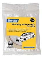 Cinta Masking CP-383 Uso Automotriz 1/2" x 55 Yd | Caja x 45 Rollos