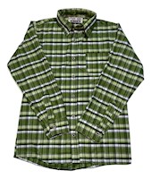 Camisa  Leñador Junior Verde