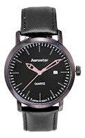 Reloj Aerostar Style Legacy AE20003LGR Hombre Fechero Negro