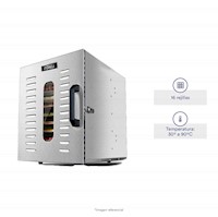 HORNO DESHIDRATADOR ILUMI 16 BANDEJAS