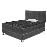 Dormitorio Paraíso Majestic Black 1.5PLZ