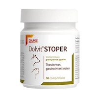 Suplemento Dolvit Stoper Para Perros y Gatos 30 tab