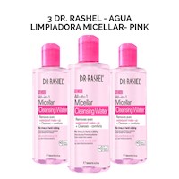 3 Dr. Rashel - Agua limpiadora Micellar- Pink