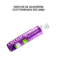 Discos de Algodón Cottonpads 120 UNID