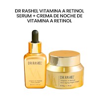 Dr. Rashel Vitamina A Retinol Serum + Crema de Noche de Vitamina A Retinol