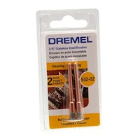 Dremel Cepillo De Acero Inoxidable 1/8"