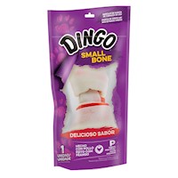 Hueso Comestible para Perro Dingo Snack Raza Pequeña x1