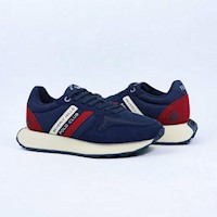 Zapatillas Beverly Hills Polo Club Drill Navy Hombre