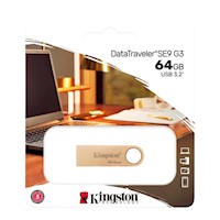 Memoria USB Kingston 64GB DTSE9G3  3.2 - Gold