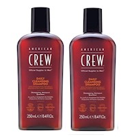 Pack de 2 Shampoo Uso Diario Daily Cleansing 250ml American Crew