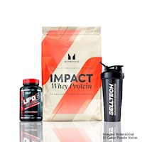 Impact Whey Protein 1kg Chocolate+Lipo6 Black Uc 60Blackcaps