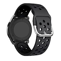 Correa Silicona Deport para APPLE WATCH 42mm - 44mm - 45mm - Negro