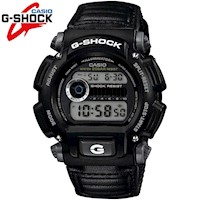 Reloj Casio G-Shock DW9052V-1 Digital Acuático Correa de Nailon Negro