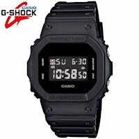 Reloj Casio G-Shock DW5600BB-1 Para Hombre Digital Luz De Fondo Acuático Negro