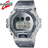 Reloj Casio G-Shock DW-6900SK-1 Digital Alarma Luz Acuático Transparente