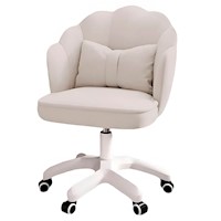 Silla Giratoria de Escritorio Oficina Q1 Blanco Buckingham