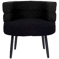 Silla Butaca Buckingham Nordic Ram Negro - DYH390042