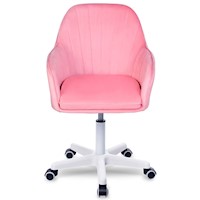 Silla Giratoria de Escritorio Oficina Buckingham Soft Rosado