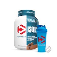 PROTEINA AISLADA ISO 100 3LB + SHAKER GRATIS - DYMATIZE