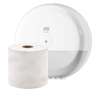 Dispensador Papel Higiénico Tork Smartone Blanco + Carga Gratis