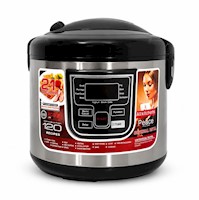 Olla Multifunción Digital 5L Arrocera Inteligente 900W Y9106 Acero Inoxidable