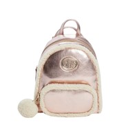 Mochila Mujer Guess Gina Sherpa - Rose Gold