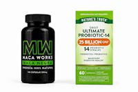 Pack Probiótico 25B + Maca Negra Cápsulas