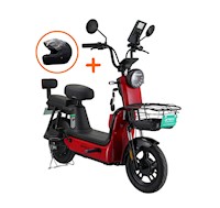 MOTO JETTOR ELÉCTRICA E1 ROJO 700W