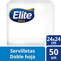 Servilleta Elite Gold Coctail 50 un