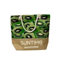 BOLSA ORGANIZADORA UNISEX IDEAL PARA VACACIONES, PICNIC, KIWI, FRUTA, BOLSA DE H