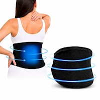 Faja Térmica Compresa Frio y Calor para Espalda y Cintura Ajustable Cinturón Ter