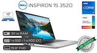 Laptop Nueva Dell 15 3520 i5 12va 24GB RAM 512GB SSD + 128GB USB